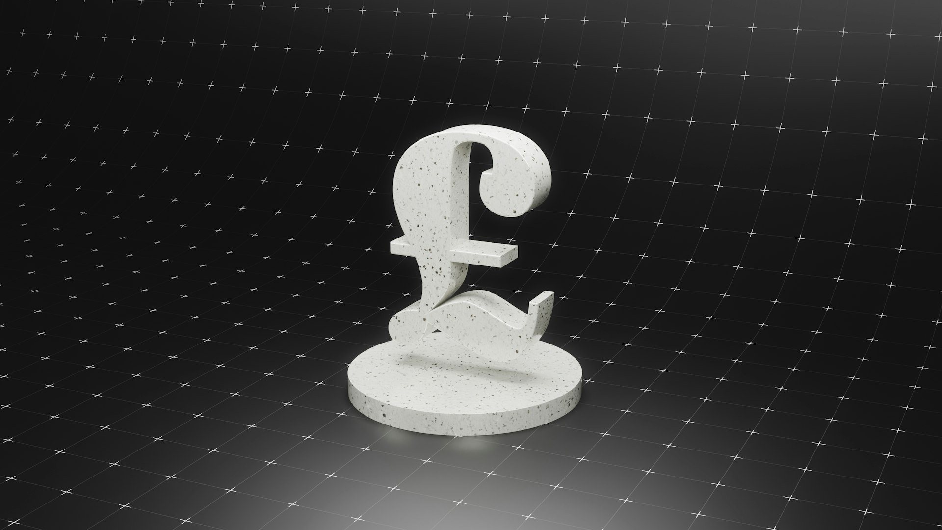 a white object sitting on top of a black surface